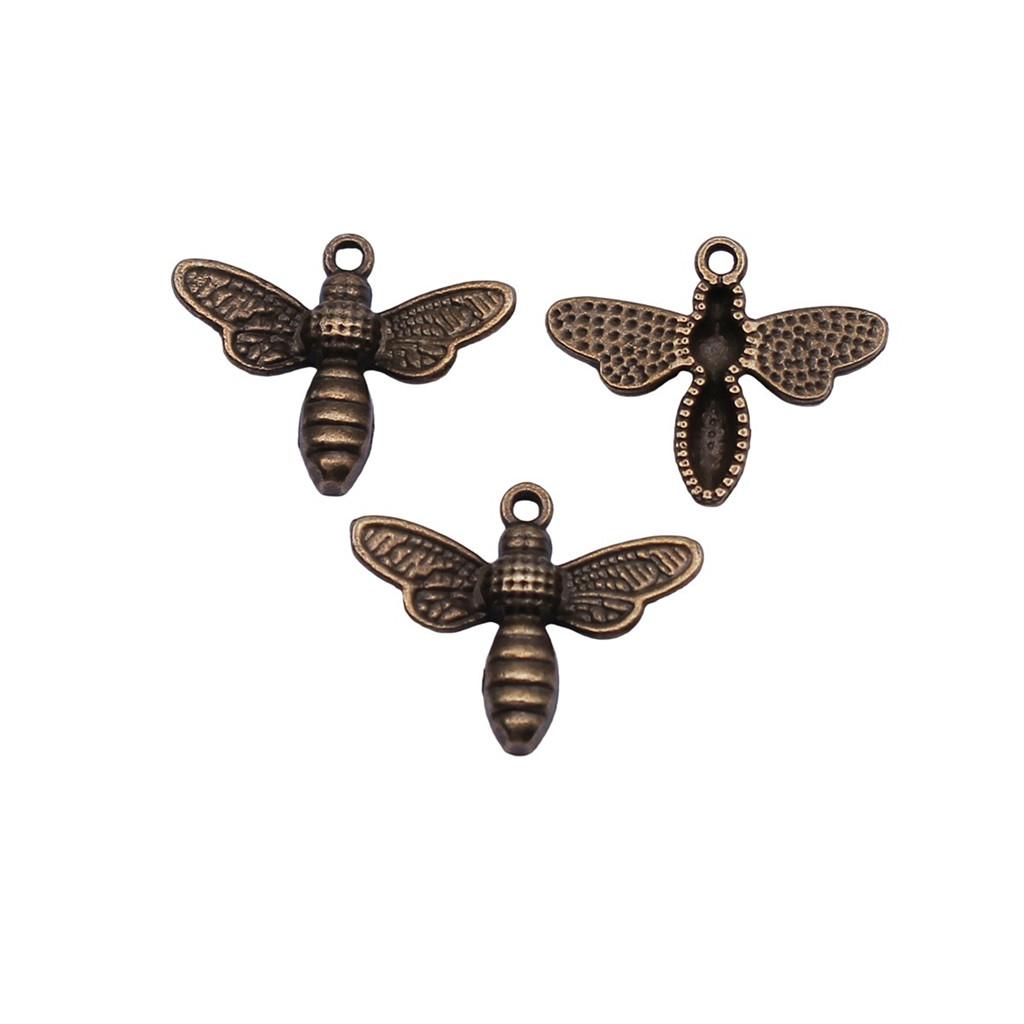 Large Pendants Bees Honeycomb Charms For Bee Themed DIY Jewelry Making