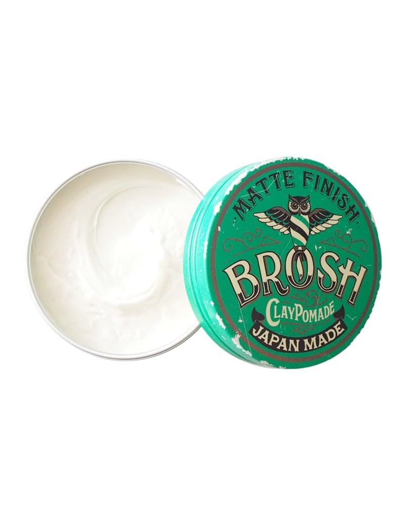 

BROSH mini CLAY POMADE 40g Matte Hard Hold зелёный