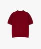 Peullojeulum Pure Cotton Collar Knit Red