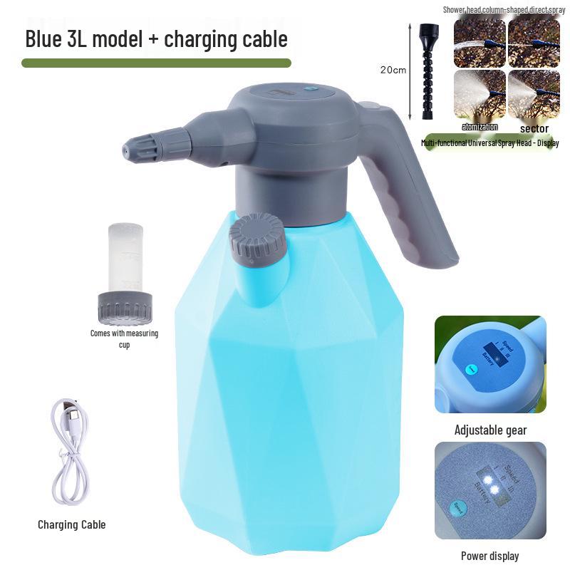 Electric Gardening Sprayer: Multipurpose Watering & Disinfection Can for Household Use