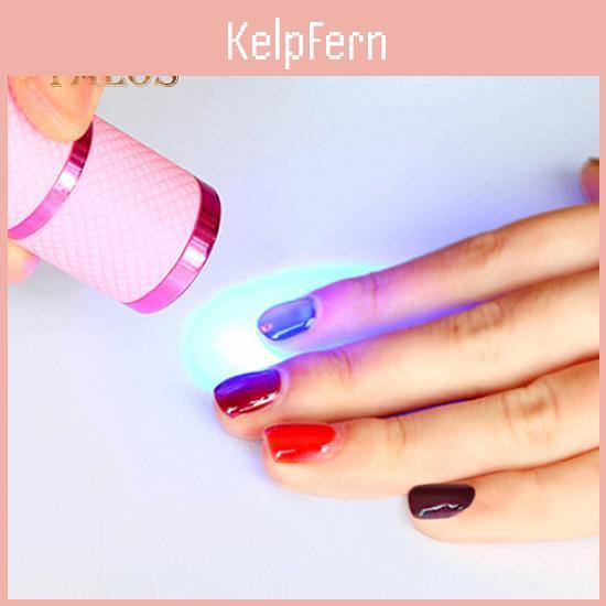 Nail Portable Led 9 Mini Dryer Uv Gel Nail Polish Curing Lamp Flashlight Torch Manicure Tool