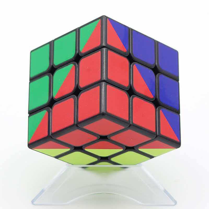 Rainbow Speed Cube 3x3x3 Brain Games Fun Challenge Problem Solving Toys Educational Gifts For Kids Boys Girls Adults Cubo Magico
