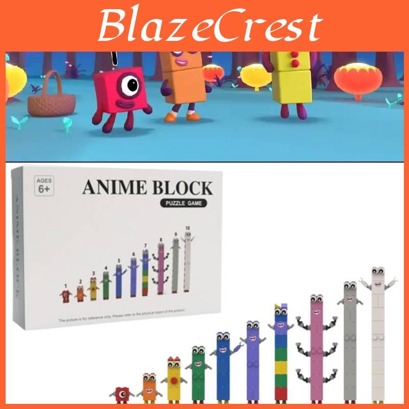 Numberblocks Bausteine Set Mit Kartenstapel Für Kreativen Bau-Spaß