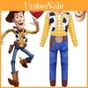 Barevný cosplay kostým Woodyho ze Toy Story 4 pro děti s dlouhým rukávem