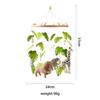 Baby Crib Mobile Rattle Toy For 0-12 Months Cartoon Felt Forest Animal Bed Bell Hanging Wooden Bracket Mobile Newbaby Rattle Toy