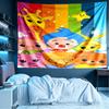 Plim Plim Print Tapestry, Lightweight Wall Hanging, for Bedroom, Dorm, Living Room, Home Art Decor, Birthday Christmas Gift for Friends