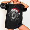 Custom Christmas Pet Face Comfort Colors Shirt, Personalized Pet Photo Tee, Dog Cat Portrait Shirt, Pet Lover Memorial Gift