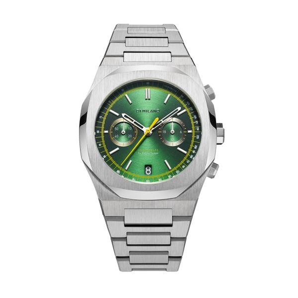

D1 MILANO Mod. CRONOGRAFO NOBLE GREEN - RE-STYLE EDITION D1-CHBJ10