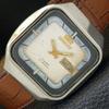 USED VINTAGE ORIENT CRYSTAL AUTOMATIC JAPAN MENS ORIGINAL DIAL WATCH A702263-5 R123-a702263