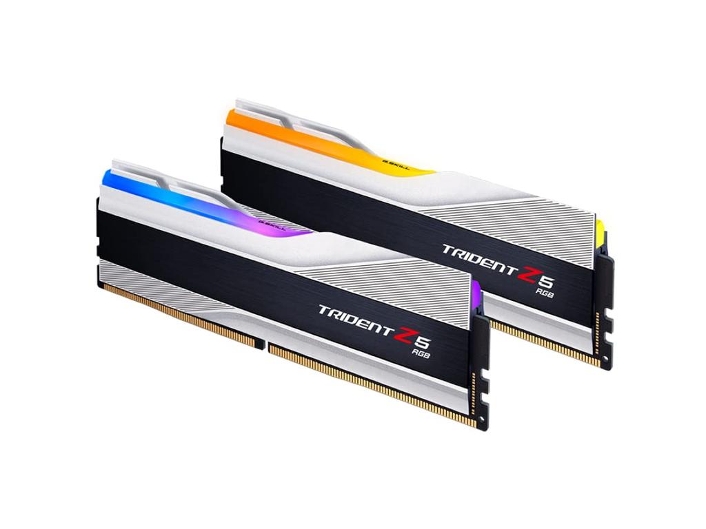 G.Skill DDR5-Speicher DDR5-7200 32GBKit (16 GB x 2 Discs) OVERCLOCK WORKS Kauf limitierter Bonusaufkleber inklusive Trident Z5 RGB F5-7200J3445G16GX2-TZ5RS