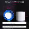 1Pcs PVC Exhaust Fan 75/110mm Ventilation Grill  for Bathroom Kitchen Accessories