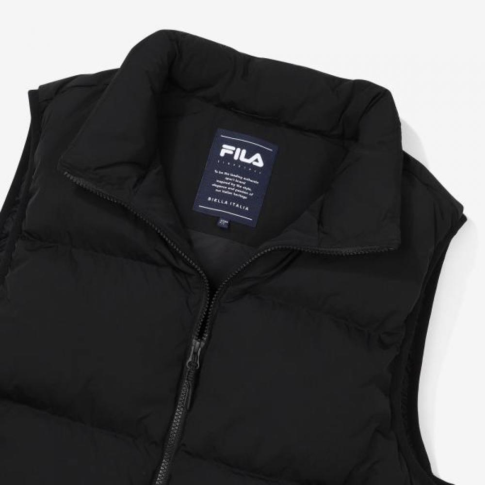 Fila Colete acolchoado curto de plumas