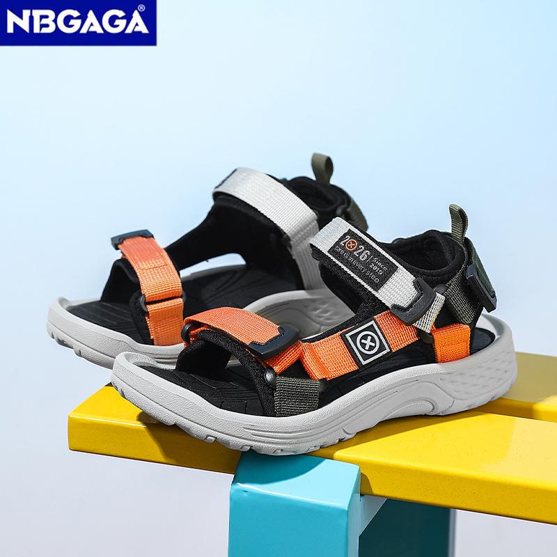 Children Casual Flat Sandals For Boys Girls Summer Beach Shoes Breathable Open Toe Non-Slip Outdoor Kids Walking Sandials