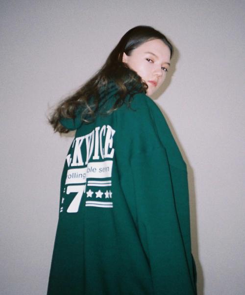 Lucky Dice Heavy Cotton Retro Brushed Fleece Hoodie_Deep Green (Unisex)