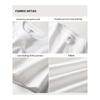 Schweres einfarbiges Herren-Kurzarm-T-Shirt: Neuer Sommerstil, Rundhalsausschnitt, Lockere Passform, Oversized, Cool, Lässig und Modisch