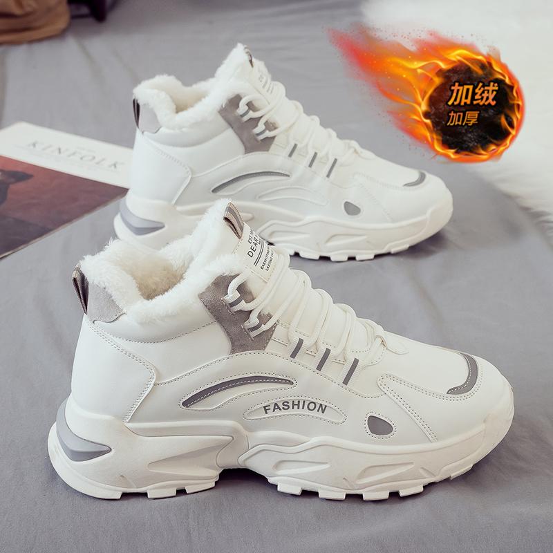 Sports new summer mesh student mesh shoes casual dad heightening white shoes spring