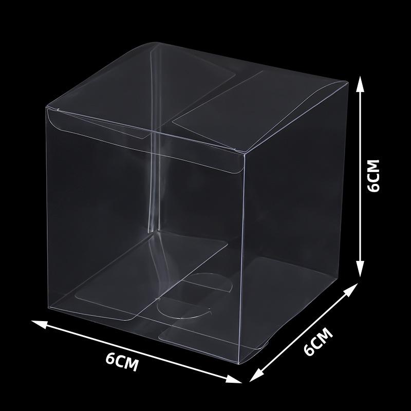Innovative PVC and PET Transparent Square Packaging Boxes: Ideal for Gifts, Storage, and Dust - Proof Protection