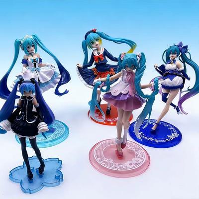 Hatsune Miku Anime Figure Collectible Doll PVC Statue Desktop Decoration Lovely Gift for Girls Otaku Cosplay Fans Kawaii Cute Japanese