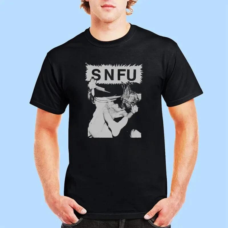 New SNFU band hardcore punk Premium Black Unisex T-Shirt XXXXL