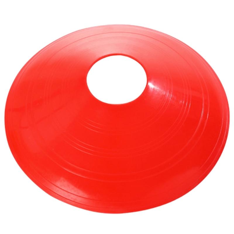 20Pcs Soccer Disc Cones Thick Disc Cones Agility Soccer Cones with Bracket