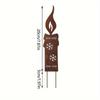 Elegant Modern Metal Silhouettes for Outdoor Garden Decor Festive Atmosphere