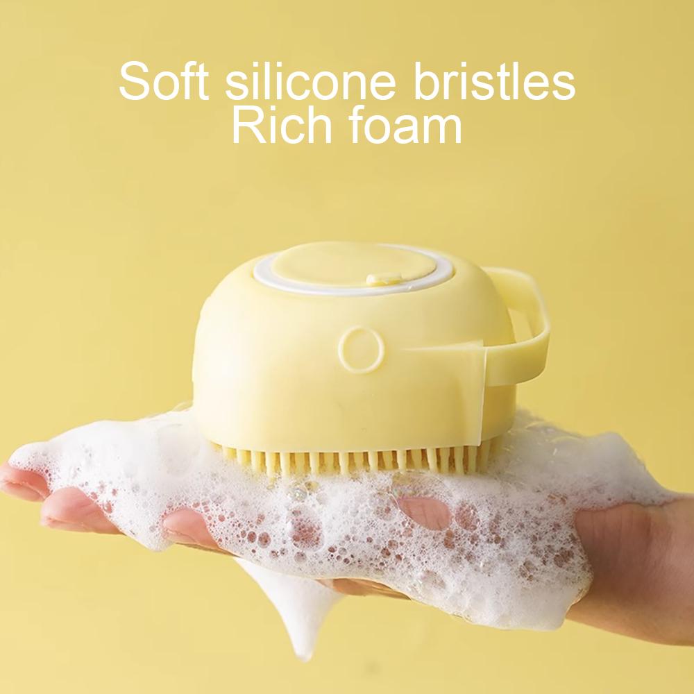 Multifunctional Pet Bath Gloves Soft Silicone Massage Brush for Dogs Cats Safe Bathing Accessories