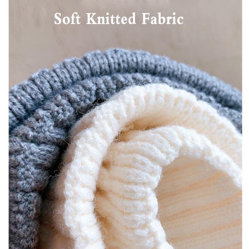 Wool Hat Women's Knitted Hat Small Daisy Warm Autumn and Winter Casual All-match Hat