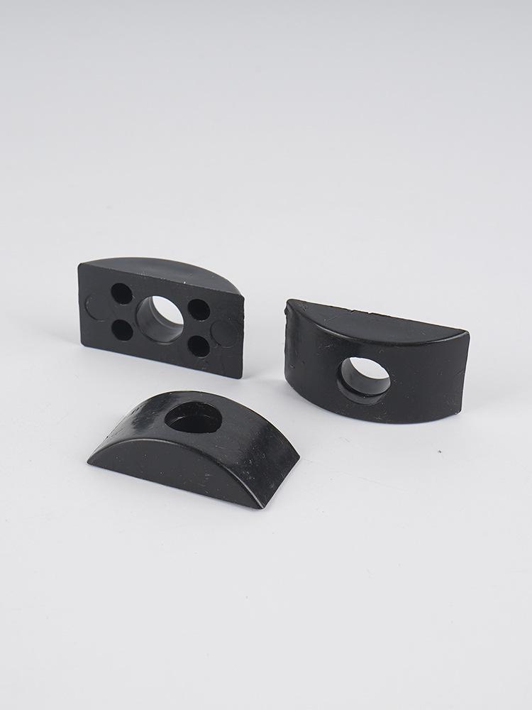 Půlkruhový slitinový maticový konektor M8 ve tvaru půlměsíce z plastu pro montáž stolu