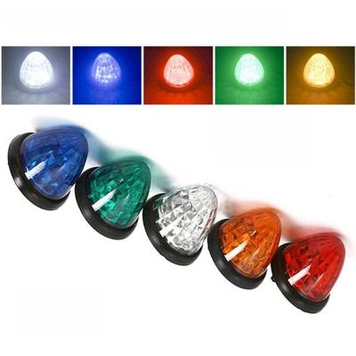 1Pcs 24V Car Led Side Marker Light Taillight Big Watermelon Clearance Lamp Warning Indicator Light For Truck Trailer Caravan Bus