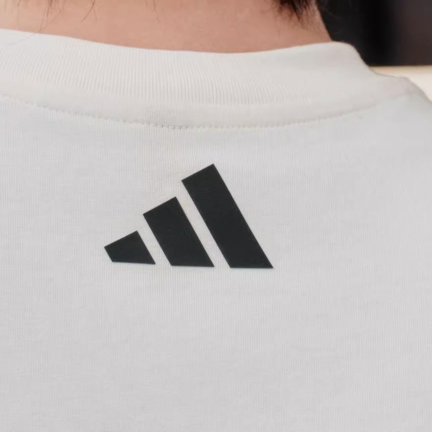 Adidas SS26 Round Neck Short Sleeve Pullover T-Shirt Unisex tops KX4865