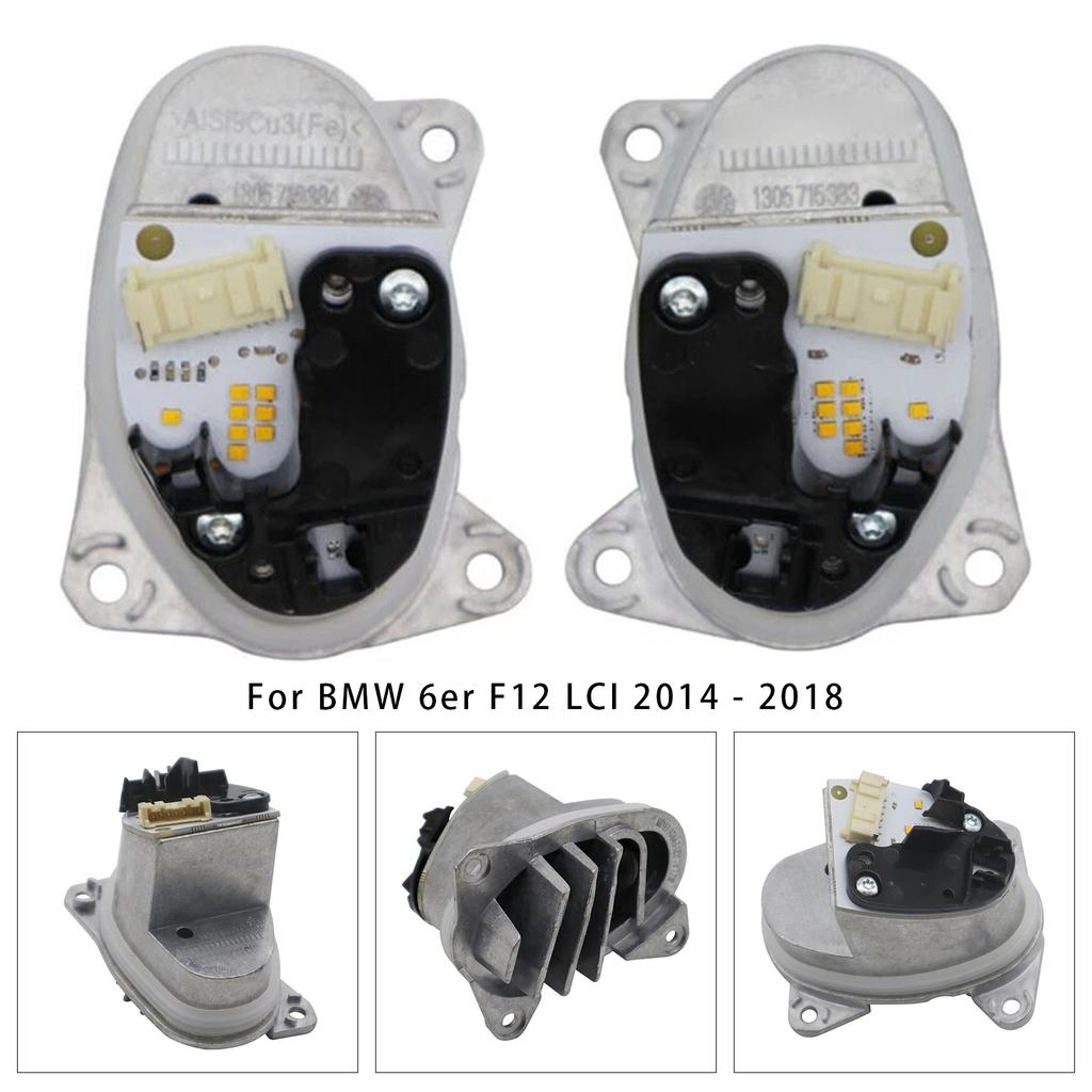 Left+Right LED Turn Signal Light Control Module 63117394905 63117394906 For BMW F06 F12 F13