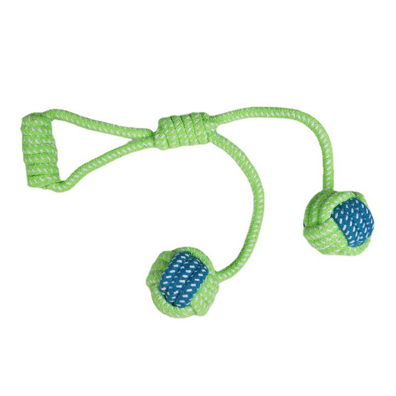 Durable Cotton Rope Woven Teething Toy for Medium to Large Dogs