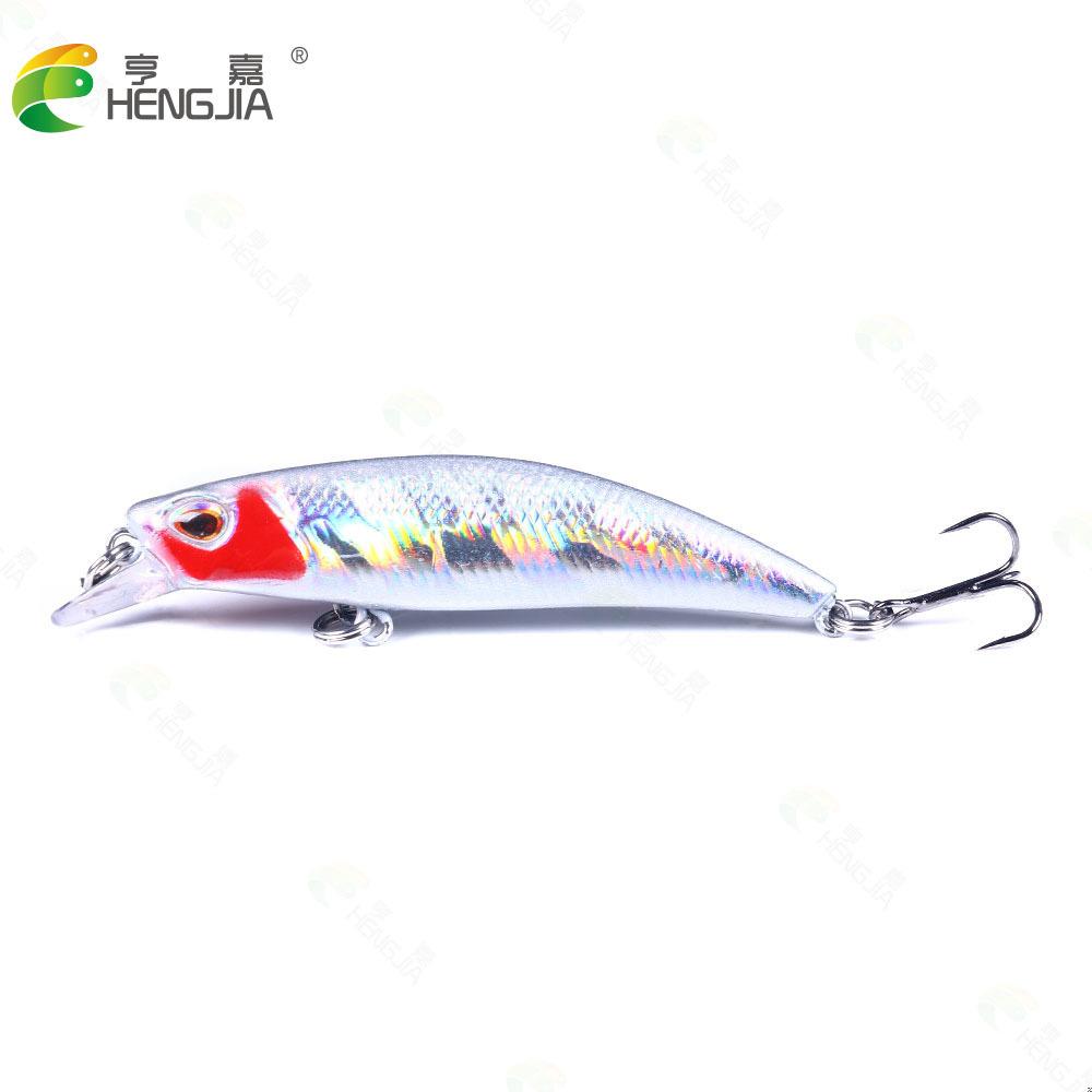 New Submerged Long Casting Minnow Lure6.8CM6.5G10High Carbon Steel Hook Lure Set for Bass and Perch Fishing