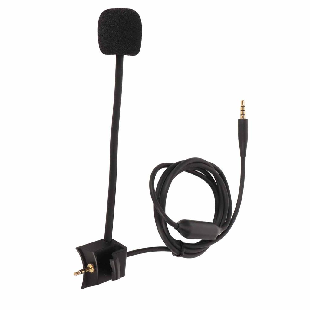 Boom Mic Cable Professional Noise Reduction Replacement Headphone Boom Microphone Cable Compatible f