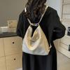 Bag Women's New Simple Commuter Underarm Bag Large Capacity Crossbody One Shoulder Double Shoulder Premium Tote Bag