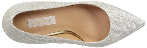 JILL STUART SHOE Women's Pointed Toe Plain Pumps, Size 6489 GD, Size 22.5 Cm, E
