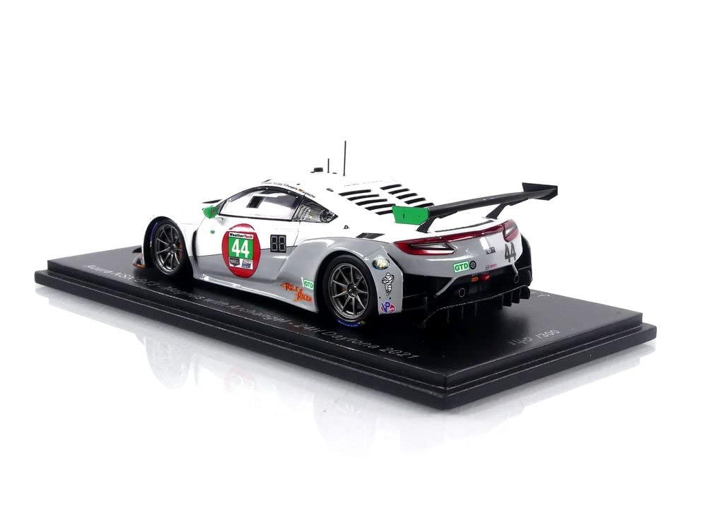 Spark National Model Acura NSX GT3 2021 Daytona 24H Farnbacher 1/43 #44 J. Potter/A. Lally/S. Pumpelly/M.