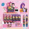1/5 Stück Kpop Demon Hunters 0,5 mm Gelstifte Blindbox Niedlich Reibungsloses Schreiben Anime Stift Studenten Schreibwaren Schulbürobedarf Geschenk