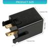 Universal Car Flasher Relays For Turn Signal Systems ABS Plastic Housing Temperature Resistant Interior Part 95550-39000