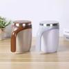 Lazy Coffee Stirring Cup Auto Stirring Cup Magnetic Rotating Electric Milk Cup Mark Cup 304 Stainless Steel