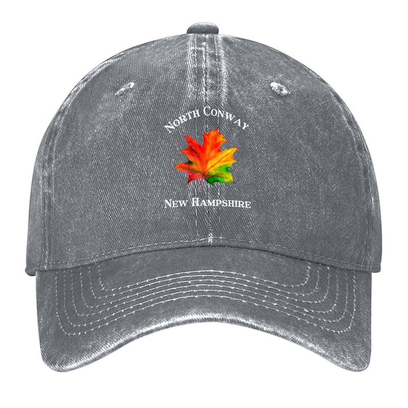 North Conway Autumn Color Baseball Cap Luxury Man Hat Anime Hat Luxury Hat men s big size Unisex Hats Women s