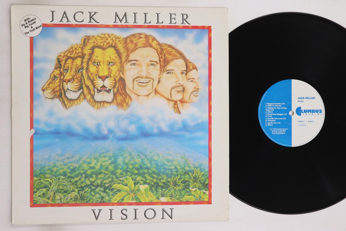 

LP Record JACK MILLER - Vision COL2695061 COLUMBUS RECORD 1990 Belgium Reggae, Ska & Dub Used