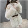 Faux Fur Winter Fashion Loose  Jacket for Women Warm Comfortable Coat