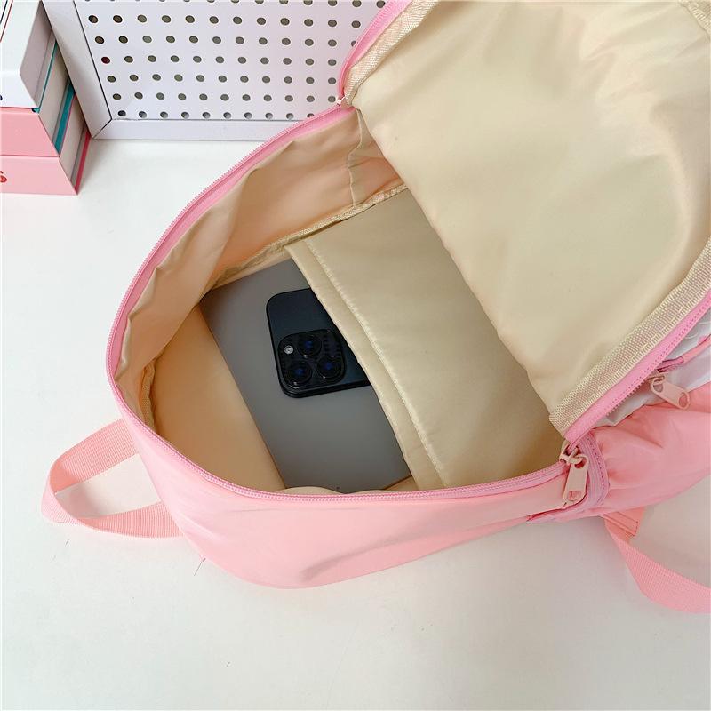 Children's School Bag Boys and Girls Cartoon Cute Kindergarten Kindergarten Baby Backpack Rabbit Backpack Bag