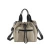 Nylon Drawstring Bucket Bag Women's 2025 New Large-capacity Simple and Versatile Fashion Shoulder Bag Korean Handbag