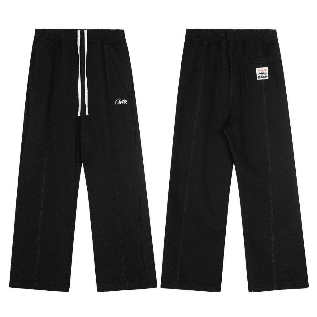 Corteiz Europese Unisex Wafelbrei Geborduurde Hoodie Vest