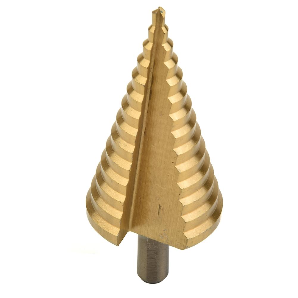 Burghiu Treaptă 4-42mm Bit Conic Tăietor Găuri Burghiere Titan