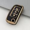 Folding Key Case Cover Tpu Car Shell For Nissan X-Trail Qashqai J11 Juke Murano Micra Tiida Maxima Altima Kicks Protector Holder