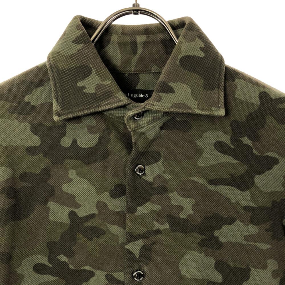 1PIU1UGUALE3 made in Japan camouflage Long sleeve Military jacket 4 khaki Men's Used