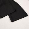 2 Pcs/Set Women Shirt Pants Set Homewear Suit Loose Lapel Long Sleeve Loose Solid Color Single-breasted Wide Leg Straight Soft